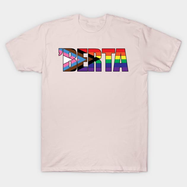 Make Alberta Gay Again T-Shirt by Beardicorn